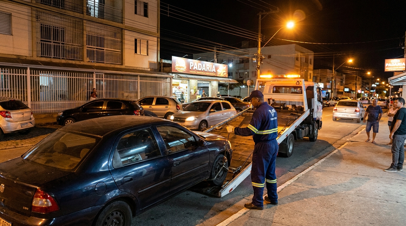 Guincho 24h atendendo na via